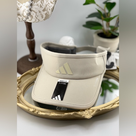 Adidas Women’s Beige Sports Visor – Adjustable Fit 🧢✨ - Picture 4 of 5